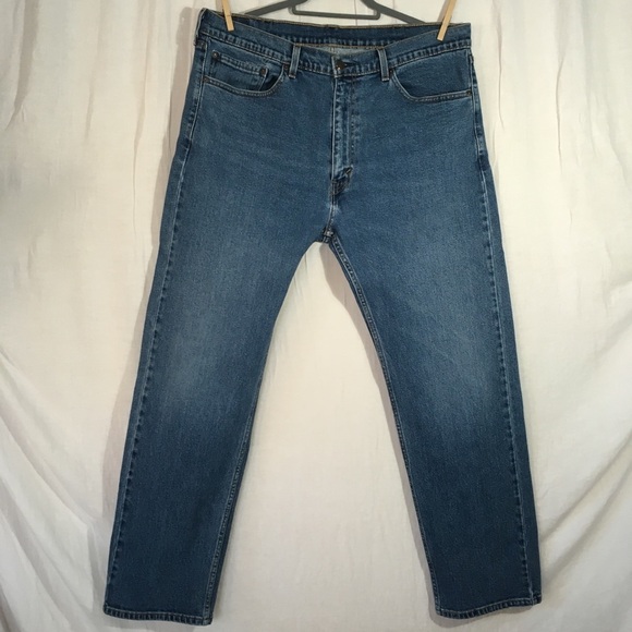 Levi’s 505 Straight Leg High Rise Plus Size Jeans - Picture 1 of 7